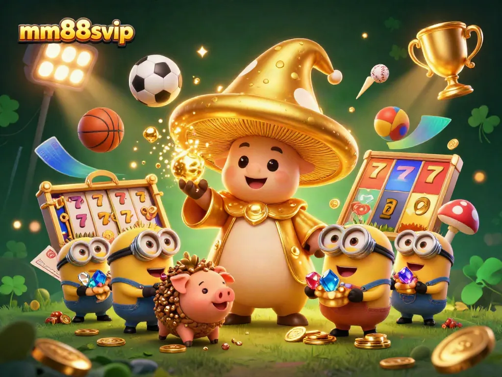 Win big with mm88svip in an exciting casino world of golden magic and sports!