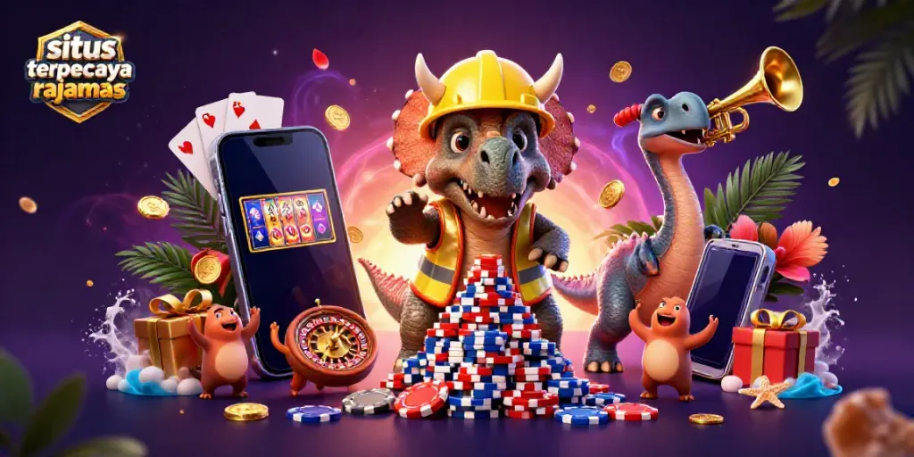 Berpartisipasi dalam slot online di situs terpercaya rajamas dengan detail visual yang memikat dan ikonik.