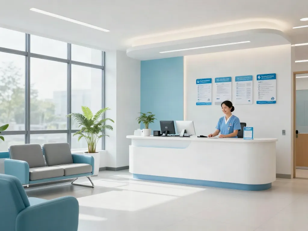 PeRx peptides consultation in a welcoming healthcare environment, emphasizing patient care and wellness services.