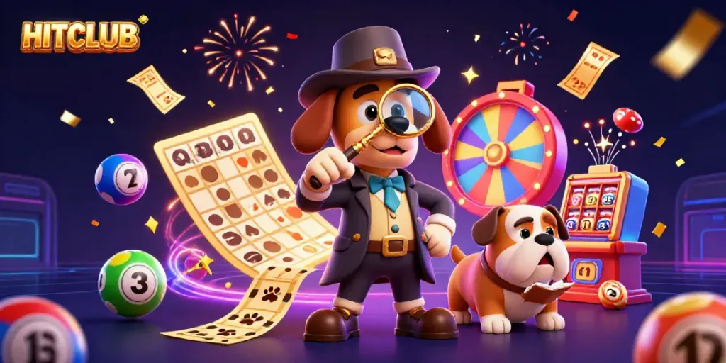 Celebrate your wins at HITCLUB, where colorful lottery games and fun await players.