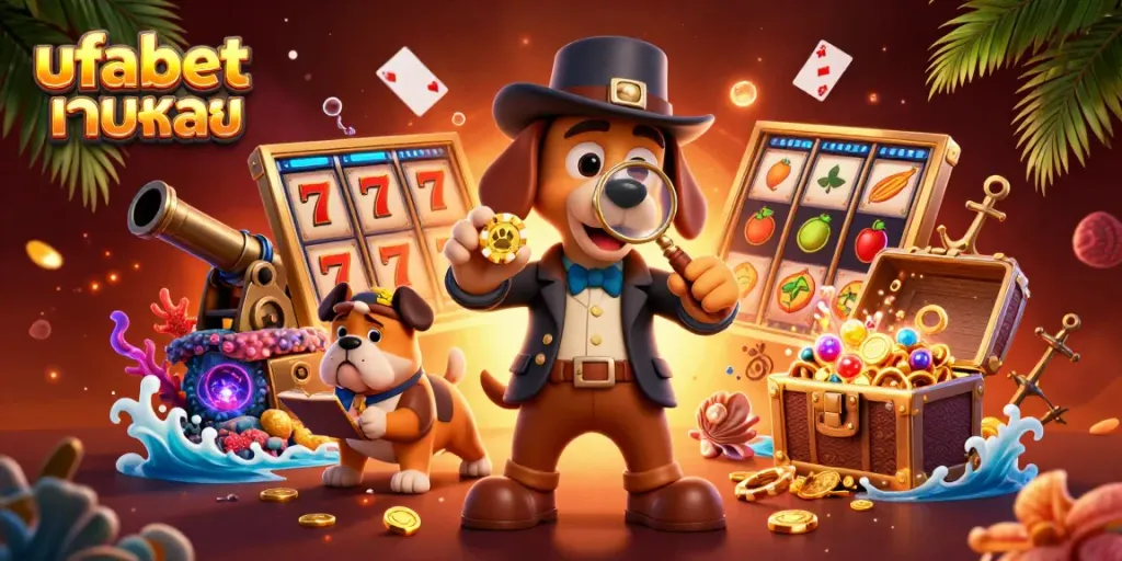 Engage in thrilling gameplay at ufabet เว็บตรง while detecting golden chips and treasures.